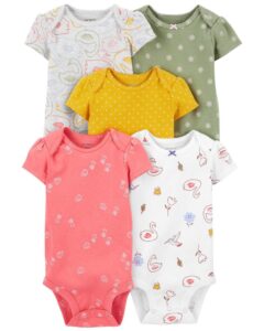 Набор боди разноцветных с животными Carter's