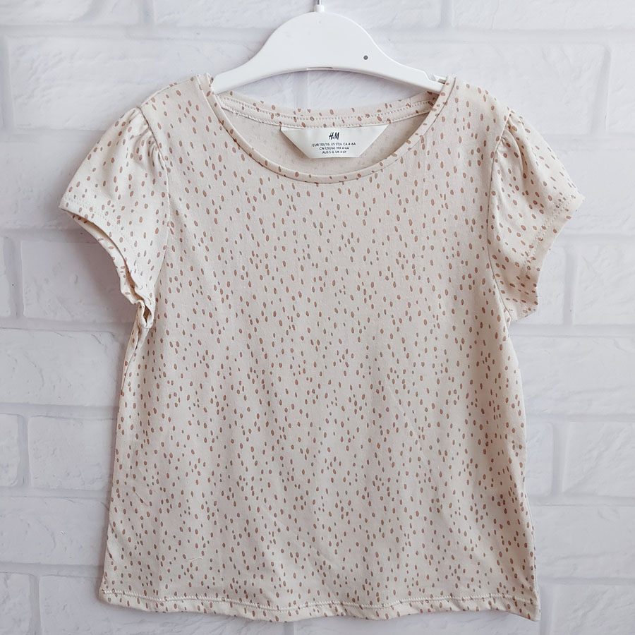 Футболка кремового кольору H&M