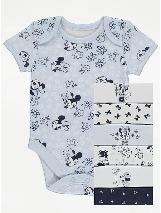 Набор из 7 боди с mouse George Disney