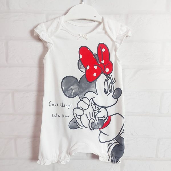Ромпер белого цвета Disney Minnie Mouse George