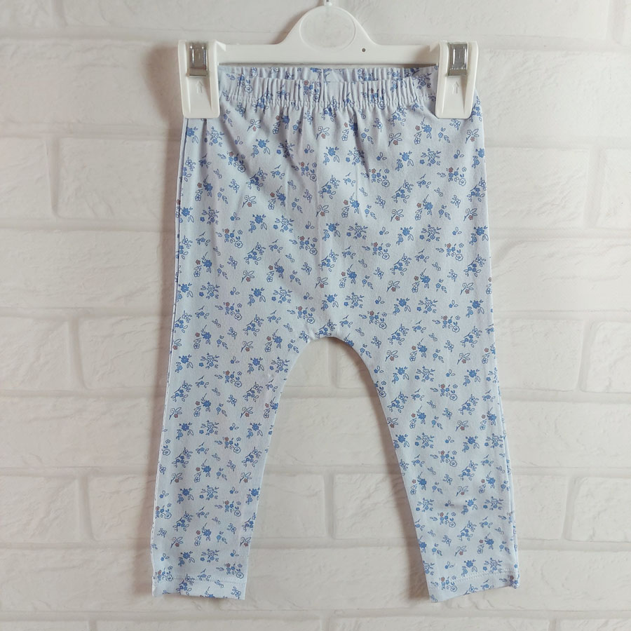 Штаны с синими цветами Matalan — фото 1