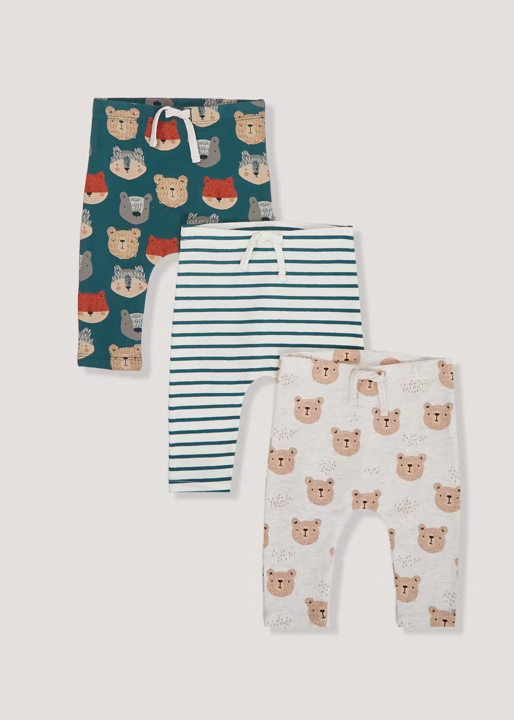 Штани з ведмедями коричневого кольору Matalan — фото 2