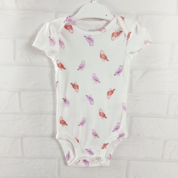 Боді білого кольору з пташками Carter's