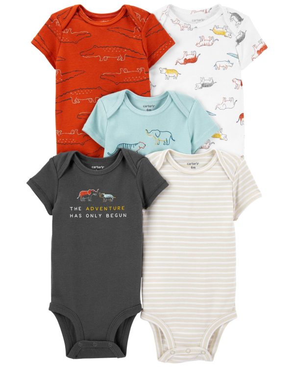 Боді з червоним крокодилом Carter's — фото 2