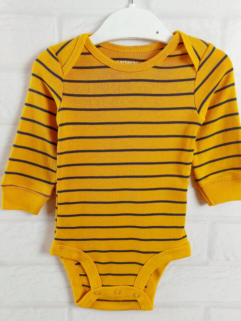 Боди з коричневыми полосками Carter's