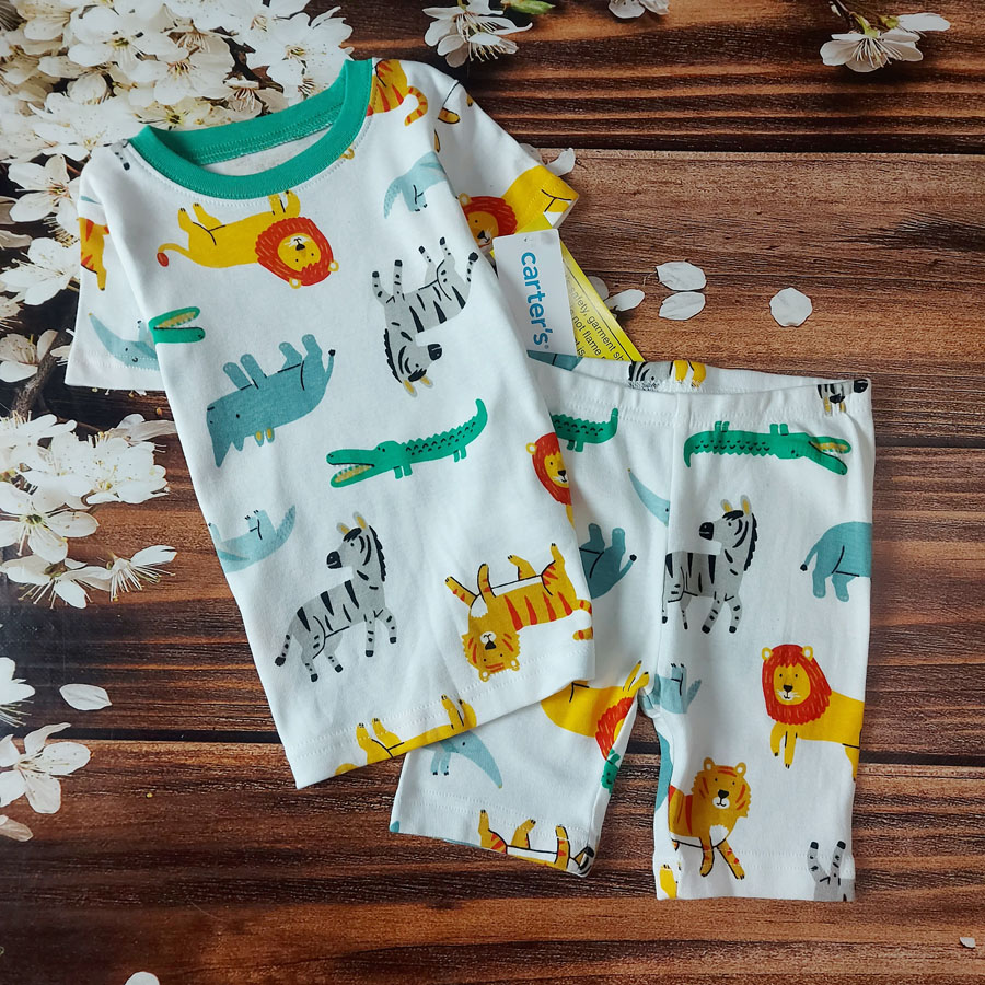 Набор футболка и штаны с живонтыми Carter's