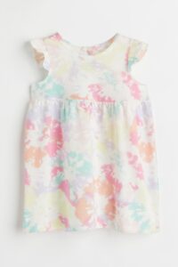Платье с изображениями разных цветов H&M