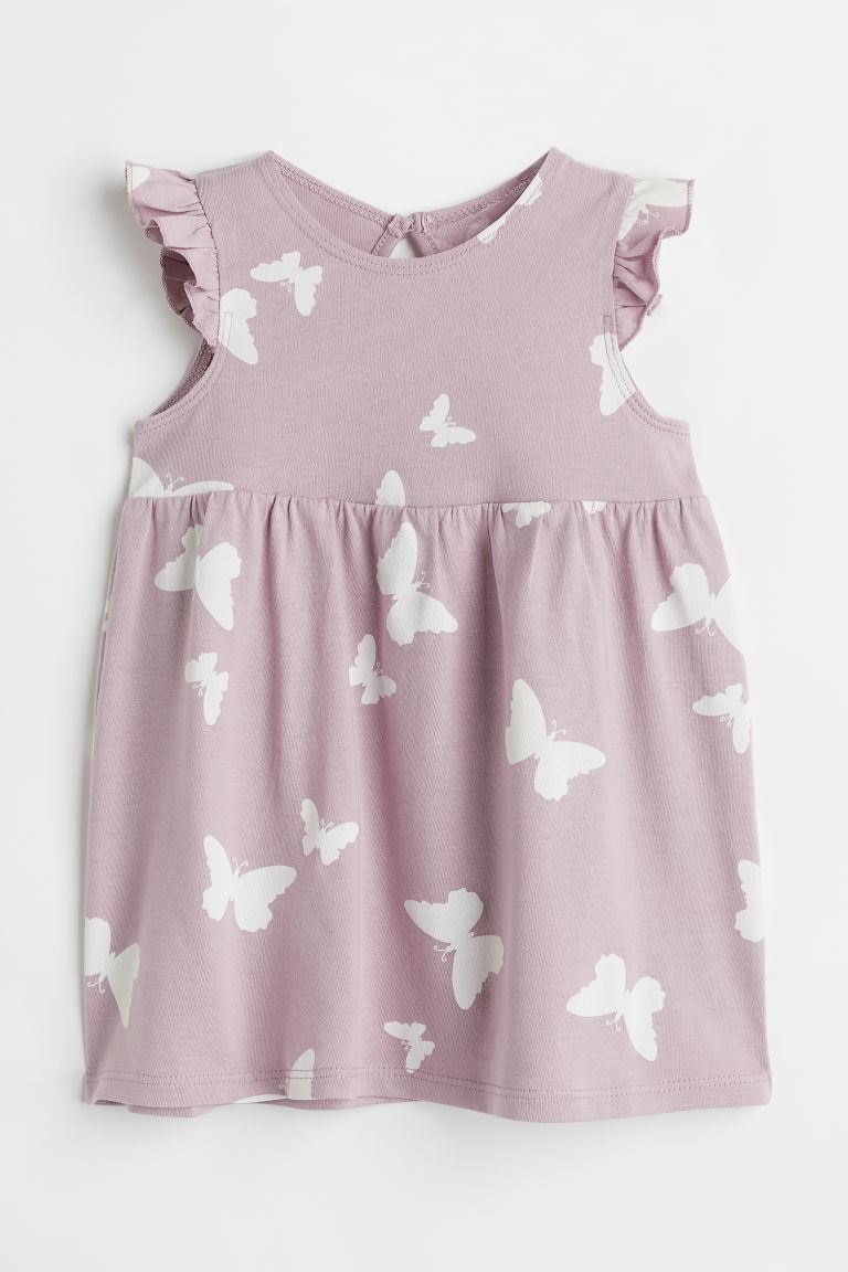 Сукня з метеликами білого кольору H&M