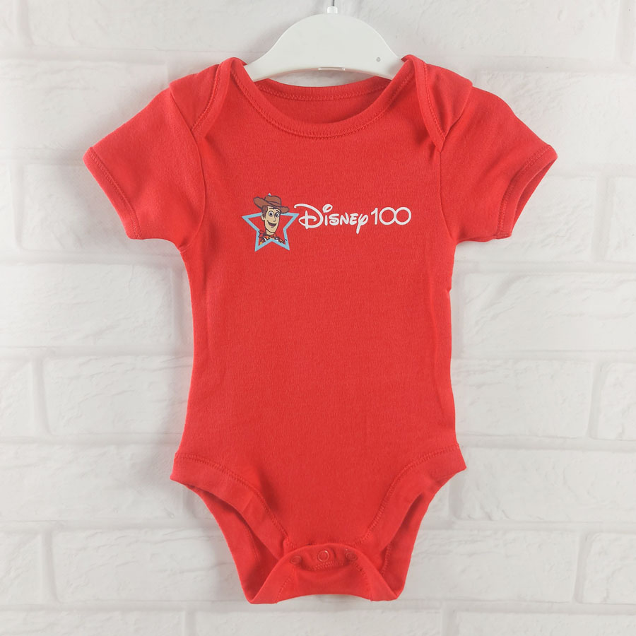 Боди красного цвета Disney 100 George