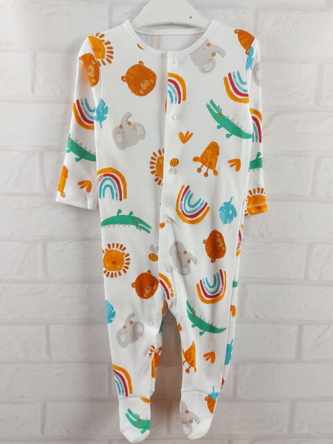 Человечек с разноцветными радугами и животными Matalan