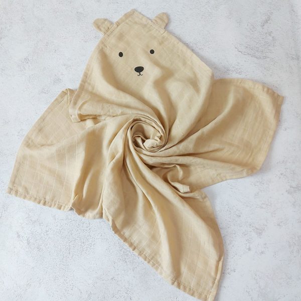 Пеленка коричневого цвета с мордашкою Lupily