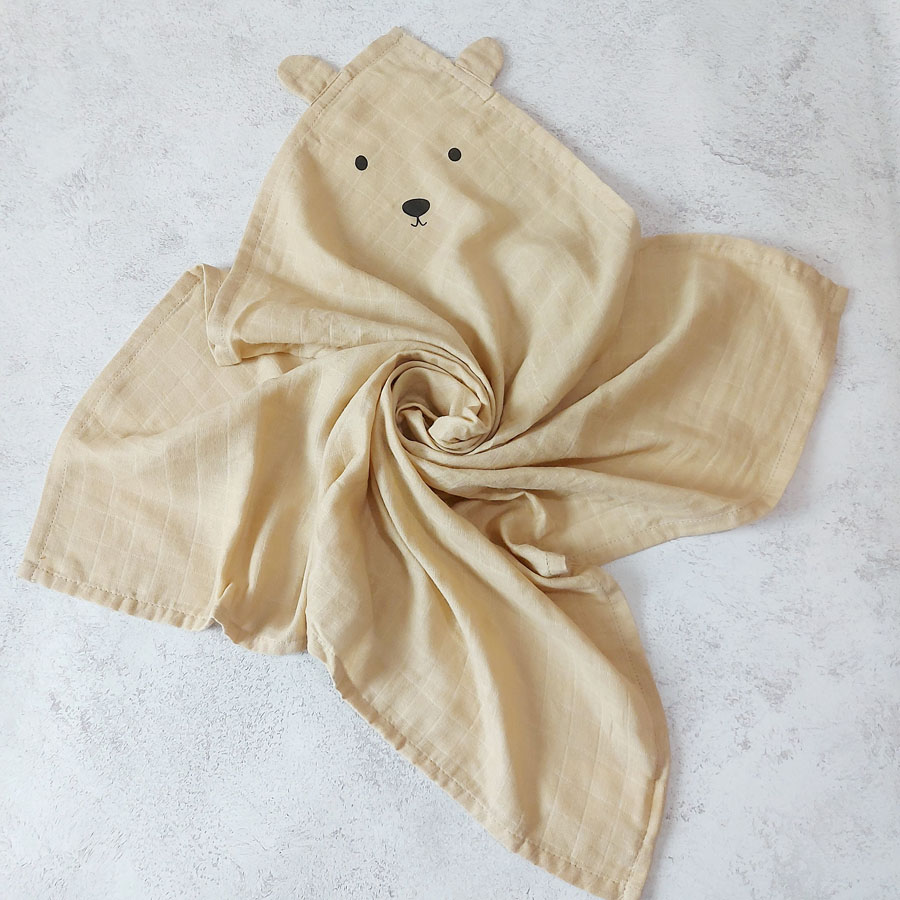 Пелюшка коричневого кольору з мордашкою Lupily