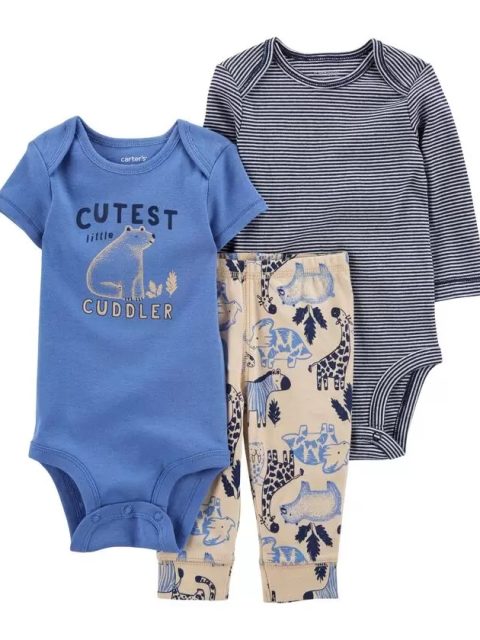Набор 2 боди и штанов с животными Carter's