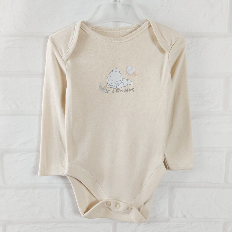 Боди кремовий с шариком и Tatty Teddy Moon Disney George