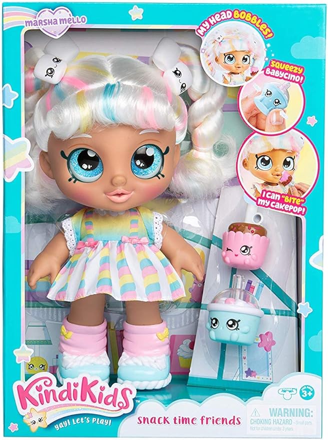Лялька Kindi Kids Snack Time Friends - Pre-School Play Doll, Marsha Mello — фото 3