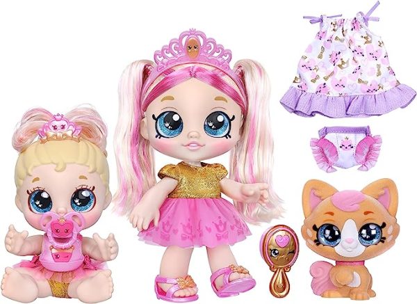 Кукла Kindi Kids Scented Sisters Pawsome Royal Family