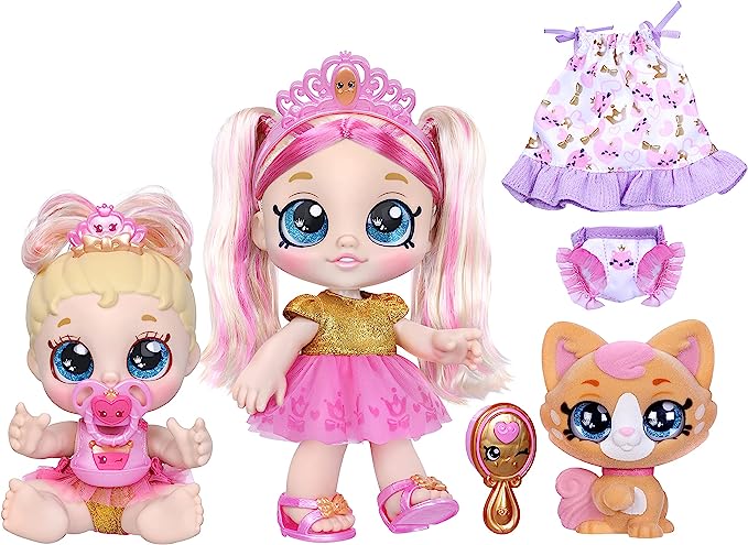Лялька Kindi Kids Scented Sisters Pawsome Royal Family