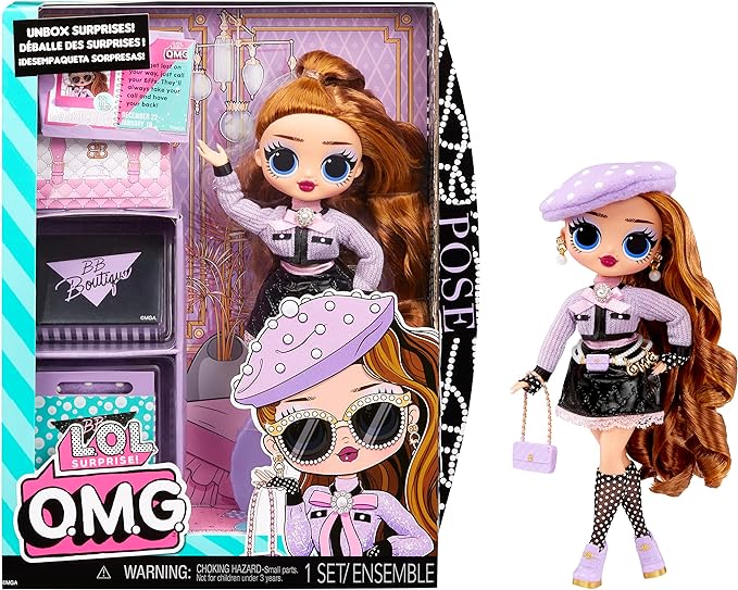 Лялька L.O.L. Surprise! LOL Surprise OMG Pose Fashion Doll with Multiple Surprises and Fabulous Accessories – Ages 4+ — фото 1