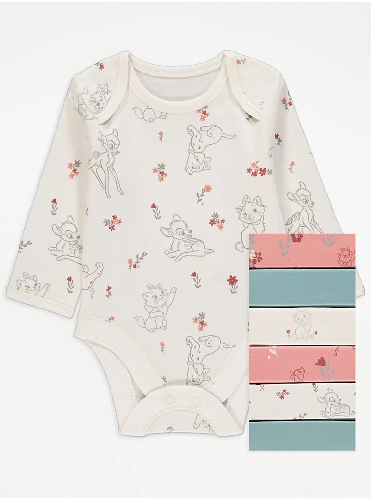 Набір 7 боді Disney Pretty Flower George