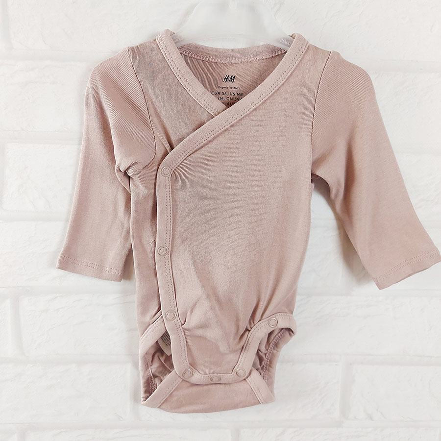Боді рожево-коричневий H&M — фото 1