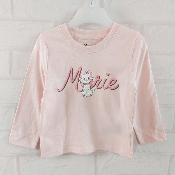 Реглан розовый с кошкой Disney Primark