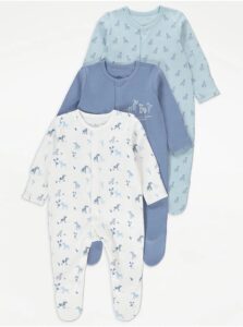 Чоловічок білий з зебрами та квітами George — фото 2