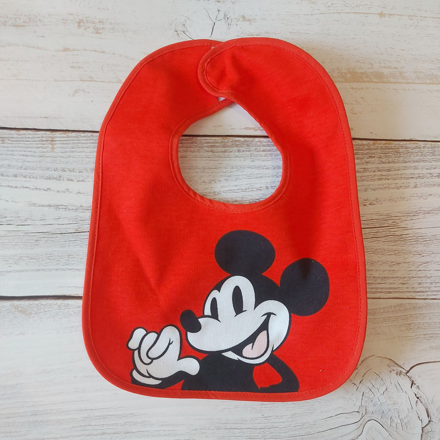 Слинявчик червоний з Міккі Disney George