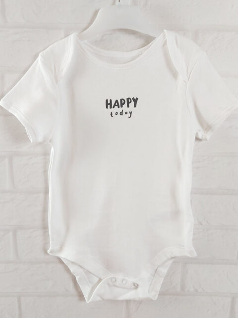 Боді білий happy today Primark