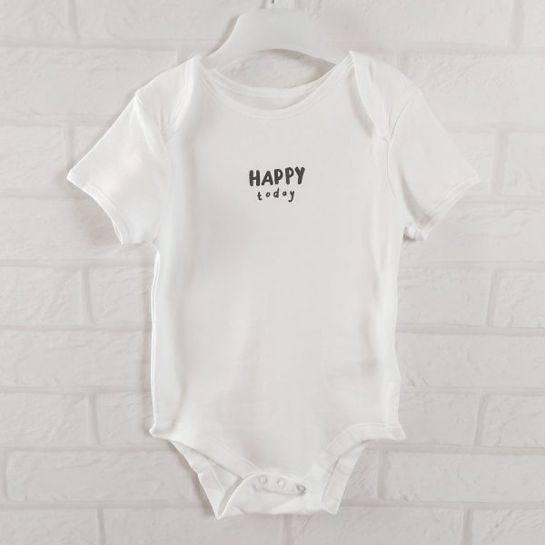Боди белый happy today Primark