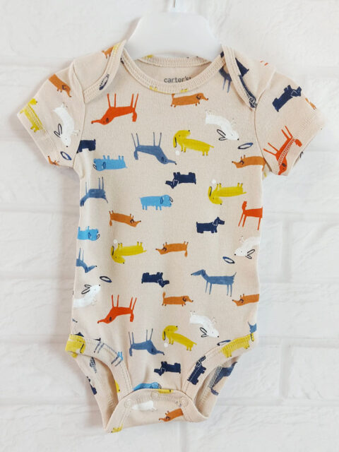 Боди с разноцветными животными Carters