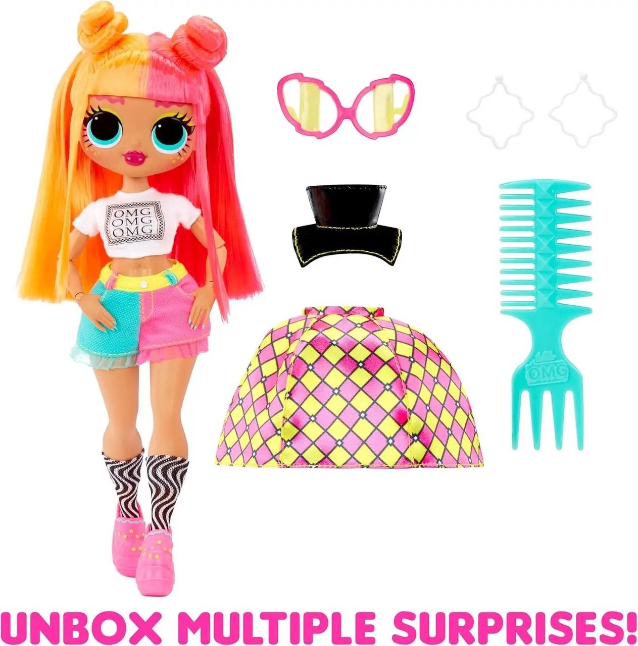 Модна лялька LOL Surprise OMG Neonlicious — фото 4