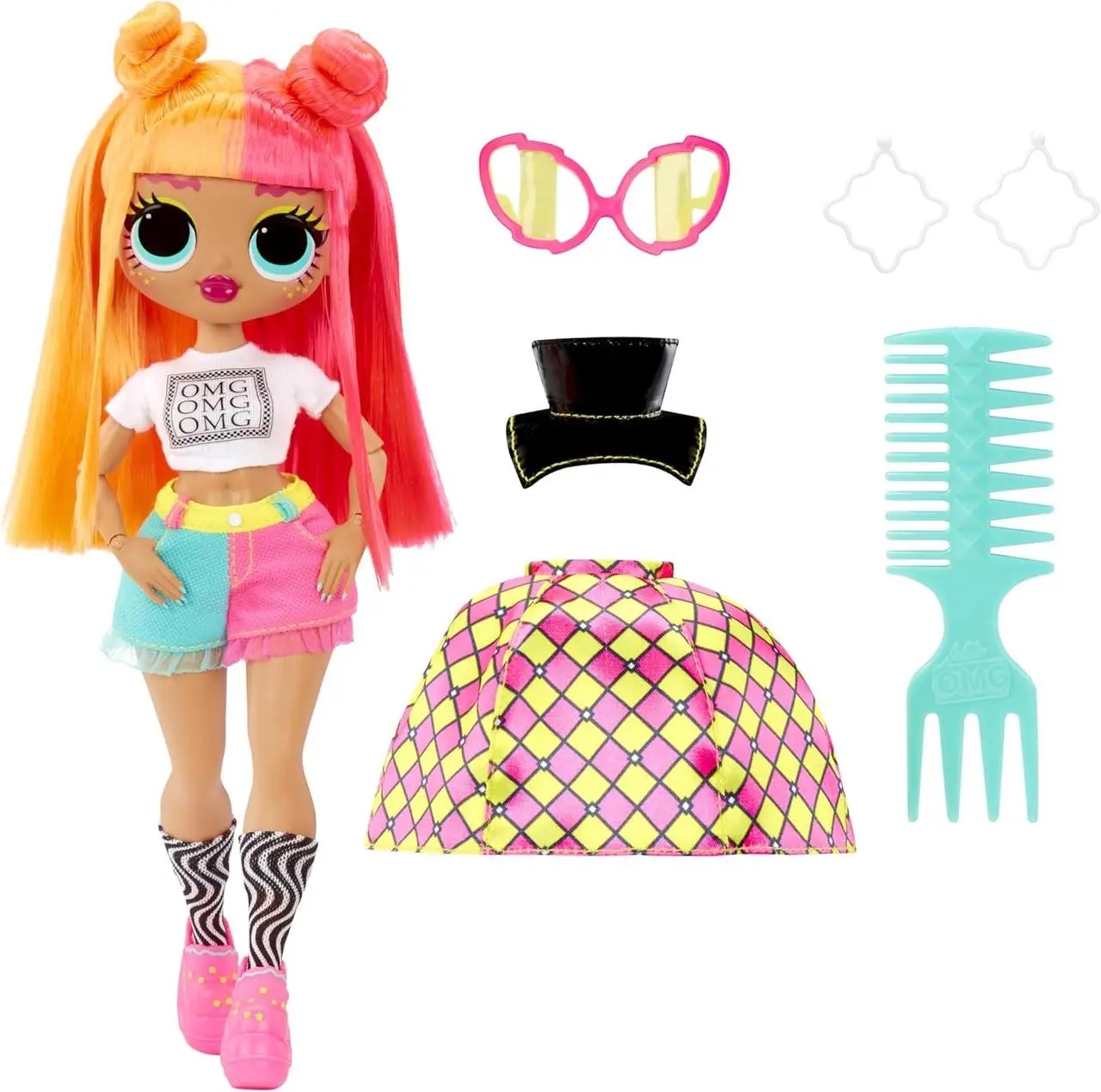 Модна лялька LOL Surprise OMG Neonlicious — фото 6