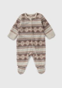 Человечек флисовый с орнаментом Matalan