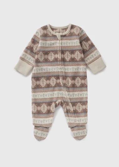Чоловічок флісовий з зображенням орнамента Matalan