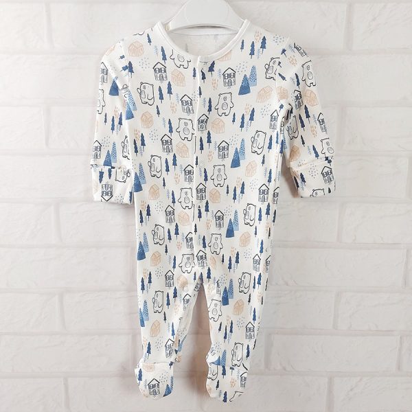 Чоловічок з синіми ведмедями та ялинками Matalan