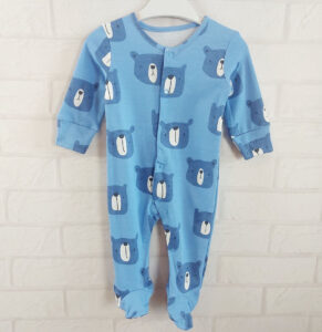 Человечек с голубыми медведями Matalan