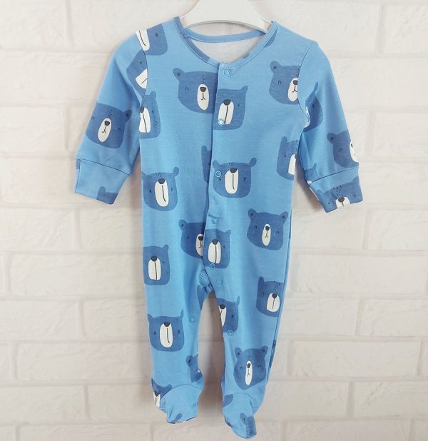 Человечек с голубыми медведями Matalan