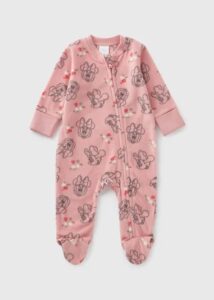 Человечек теплый флисовый розовый Disney Matalan