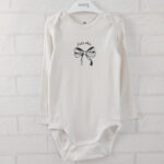Боди белый с бантиком H&M