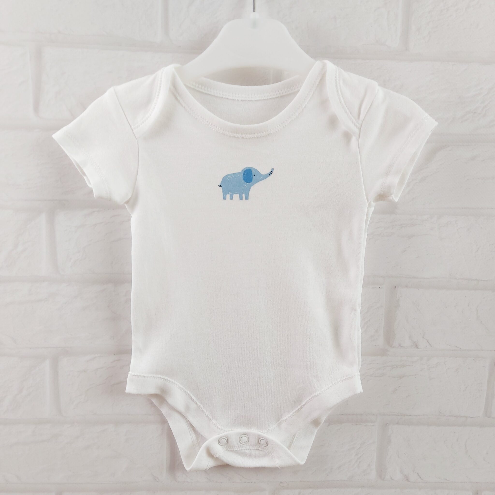 Боді білий з слоном Matalan